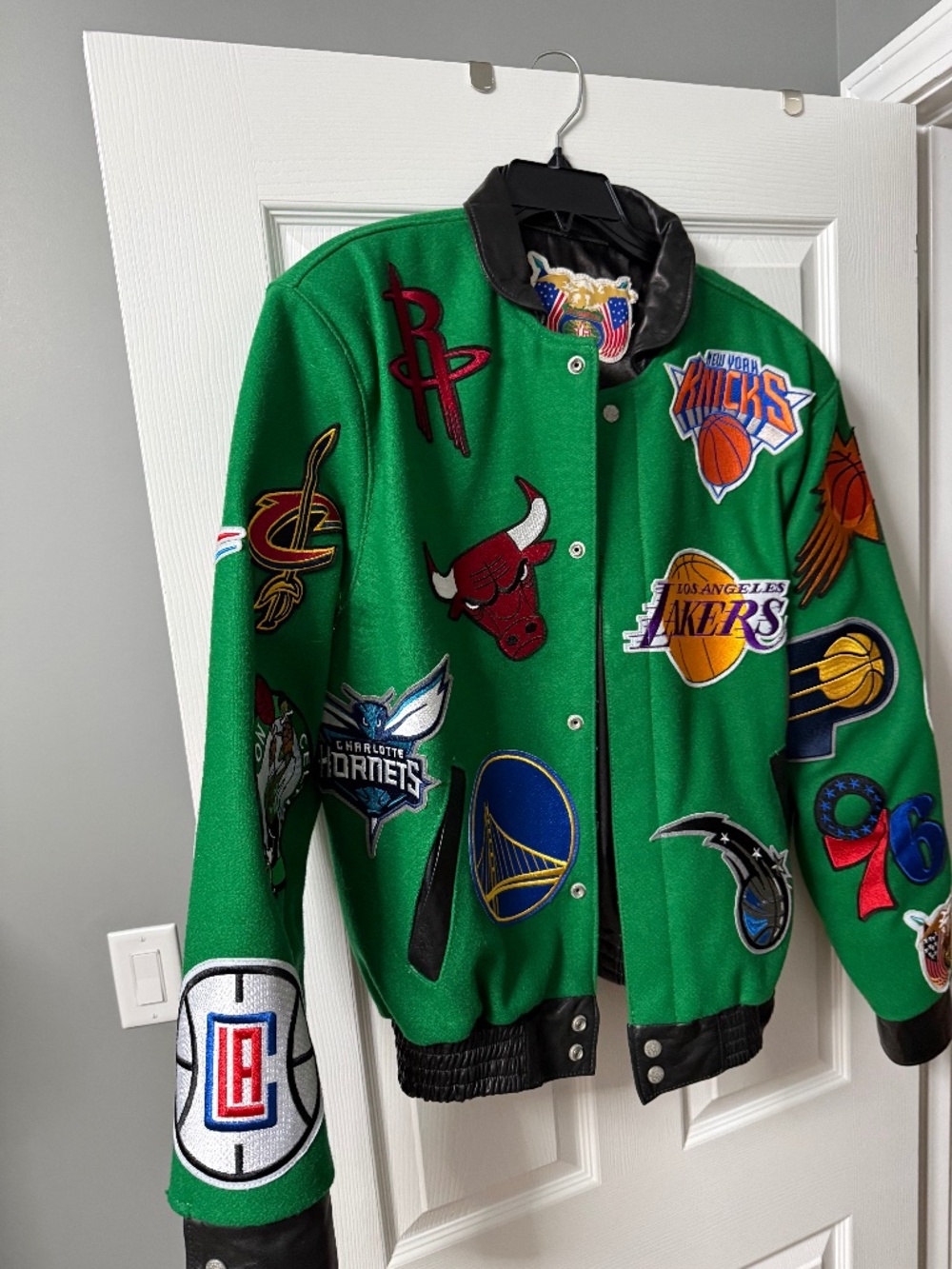 NBA LETTERMAN JACKET BY JEFF HAMILTON
